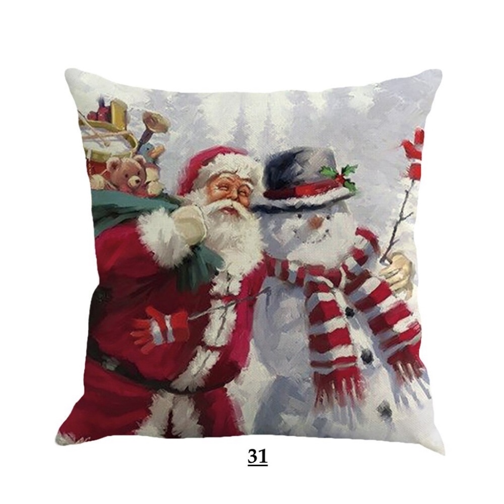 3 for $30 Santa and BFF Snowman Pillow Case